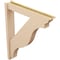 Ekena Millwork 6-in W x 36-in D x 42-in H Funston Trad Rough Cedar Woodgrain TimberThane Outlooker, Primed Tan OUTUR060X36X42FST04RCPR - alternate 2